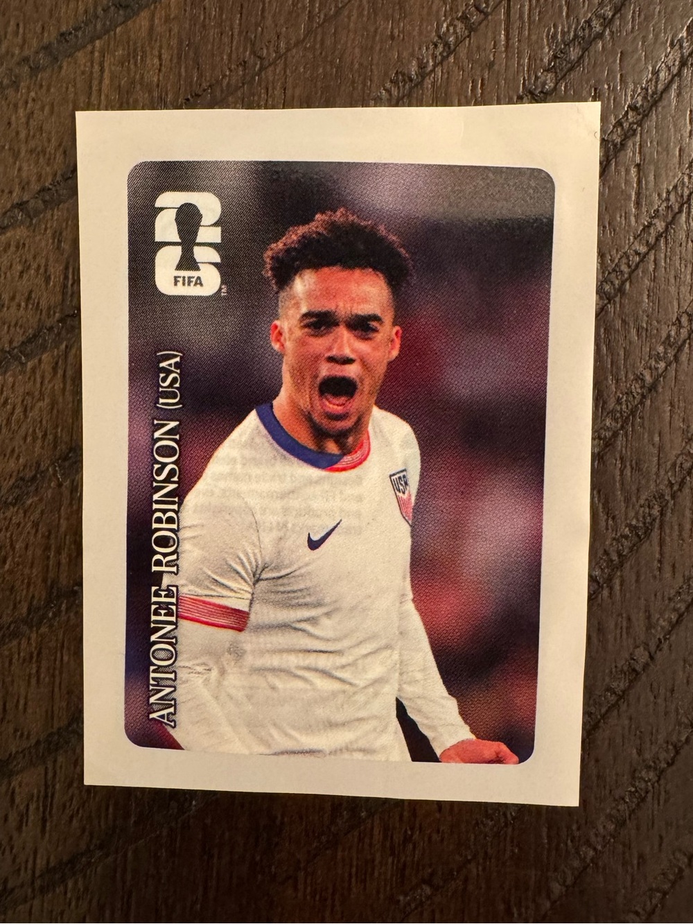 Coca-Cola Panini FIFA World Cup 2026 Promo Sticker - Antonee Robinson (USA)